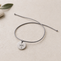 Courage bracelet, front view with Klas Nair symbol engraving